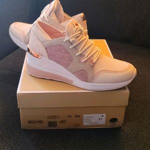 Michael kors wedge scuba sneakers